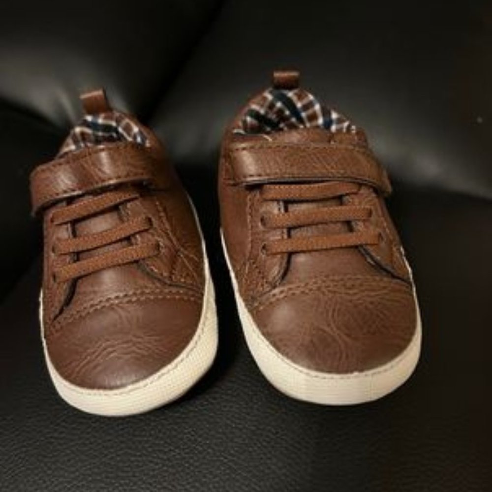 Surprize by Stride Rites Brown Baby Shoes 12-18 months